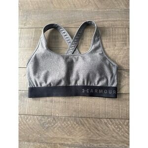Under Armour Women's Gray Sports Bra Size Medium